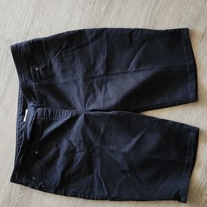 Womens black shorts 18W